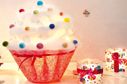 Cup Cake Leuchtkugel
