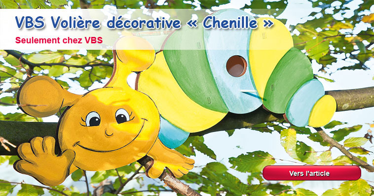 VBS Voli&egrave;re &laquo; Chenille &raquo;
