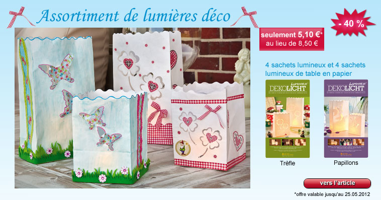 Lumi&egrave;res d&eacute;co Luminaria, 8 pi&egrave;ces