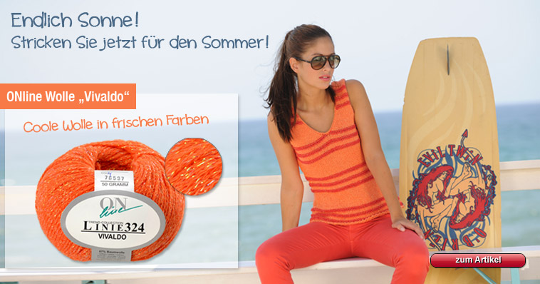 Stricken Sie jetzt für den Sommer!