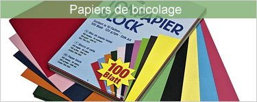 Papiers de bricolage