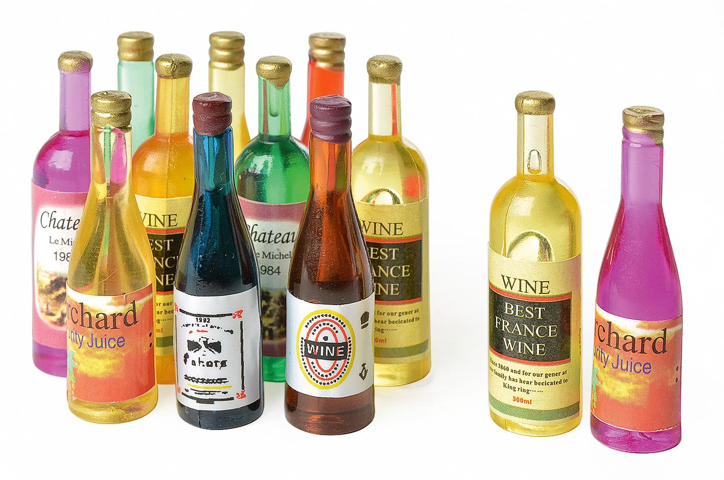 MiniFlaschen, 12 Stück VBS Hobby