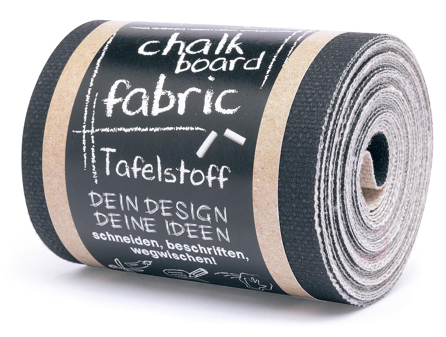 Tafelstoff Schwarz 6cm X 4m VBS Hobby Bastelshop