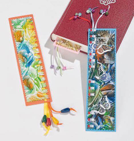 Anleitung Farbenfrohe Lesezeichen Mit Enkaustik Vbs Hobby Bastelshop