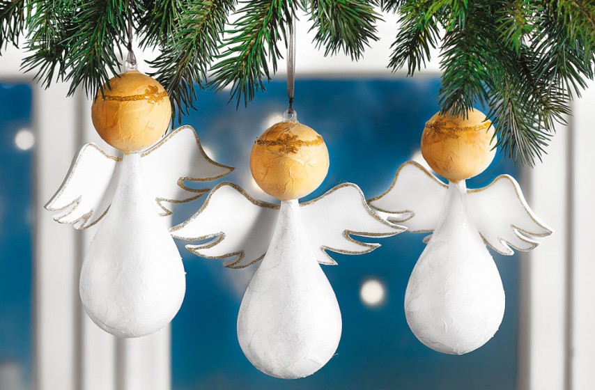 Himmlische Weihnachtsengel aus Acryl  VBS Hobby Bastelshop