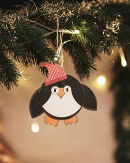 Pinguin mit Mütze