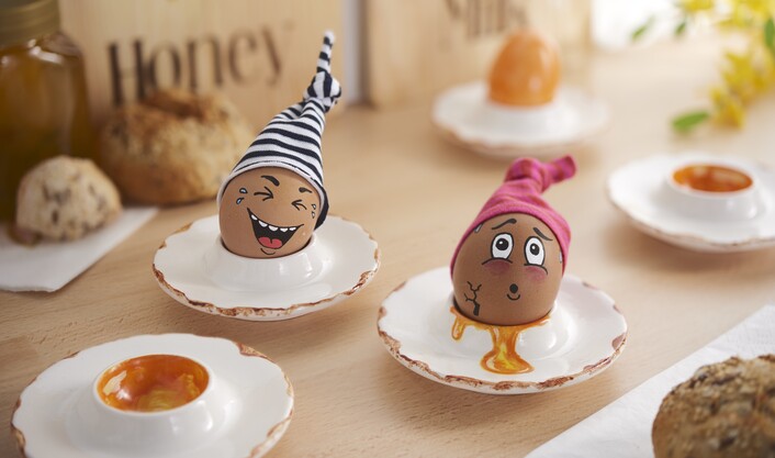 Lustige Frühstückseier gestalten | VBS Hobby Bastelshop