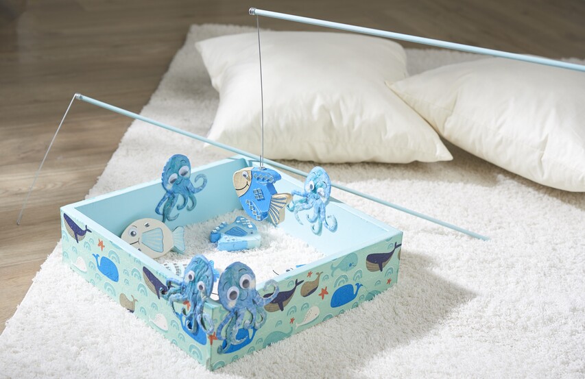 Lustiges Angelspiel für Kinder