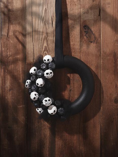 halloween kranz