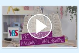 VBS Kreativ-Set „Makramee-Tannenbäume“