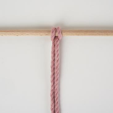 Lerchenkopfknoten vorwärts 4