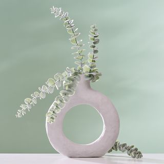 Styroporring Vase