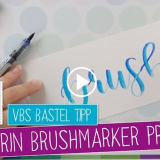 Bastel Video - Karin Brushmarker PRO