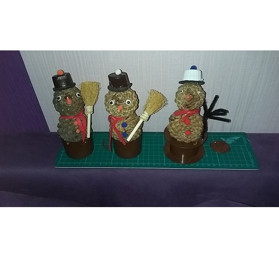303_RC_Schneemänner aus Tannenzapfen_Kategorie Natur