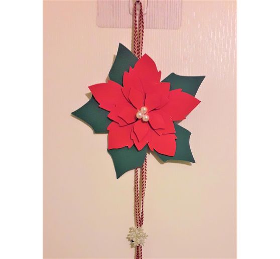 251_Tini83_3D-Weihnachtsstern für die Tür oder das Fenster