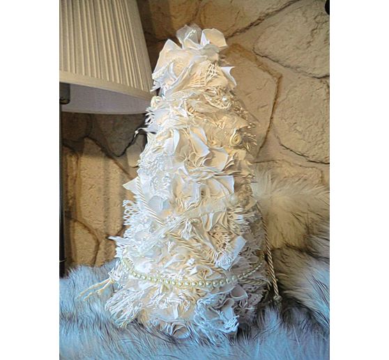 254_Caramee_shabby chic Weihnachtsbäumchen