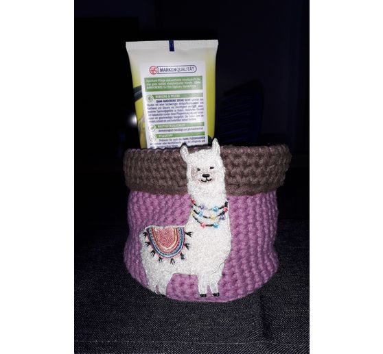296_Tini83_Geschenk für Mutti - Kramkörbchen Lucky Lama