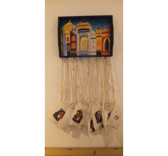336_Christkind_Orientalischer Advent mit wiederverwendbaren Adventssäckchen