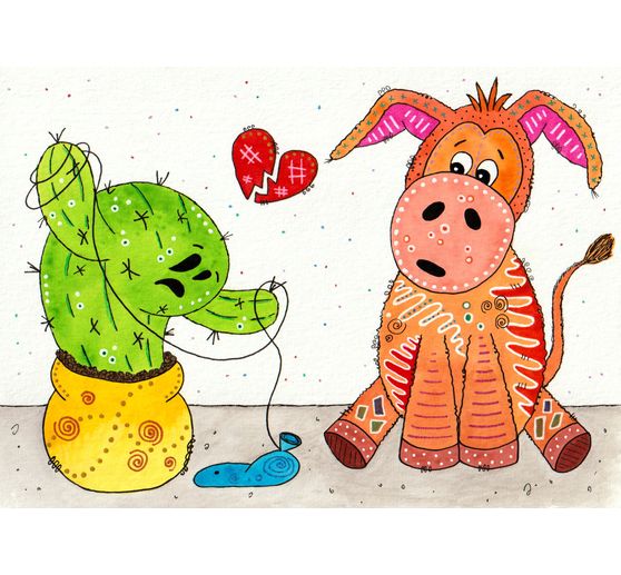 178_Dodo_Aquarellbild - Uups