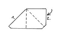 Anleitung Origami Schnetterling Schritt4 Schmetterling falten Schritt 4