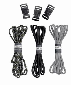 Paracord Set Black Paracord Armbänder selbermachen