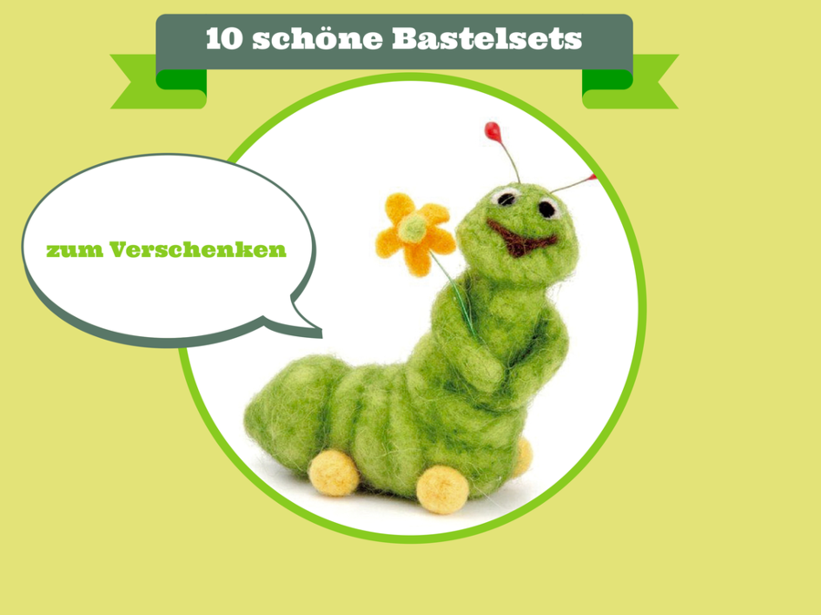 Die 10 schönsten Bastelsets für kreative Selbermacher