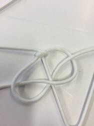 Paracord Stern knüpfen Schritt 2 Paracords knüpfen zu Weihnachten