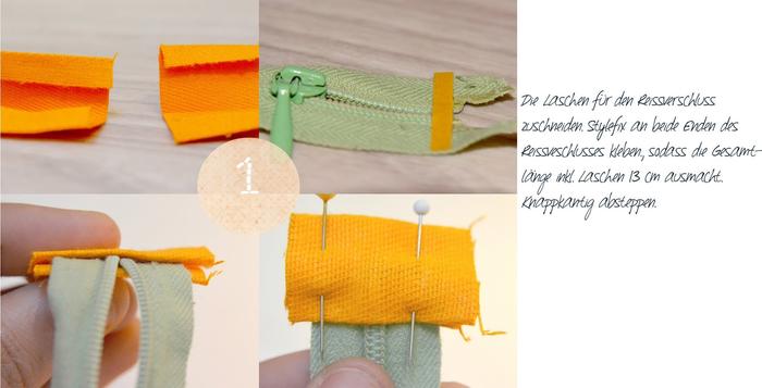 Leckerlitasche nähen Tutorial Schritt 1 Leckerlitasche nähen für den Hund mit Anleitung