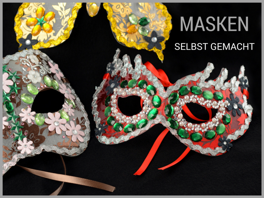Venezianische Masken selber machen