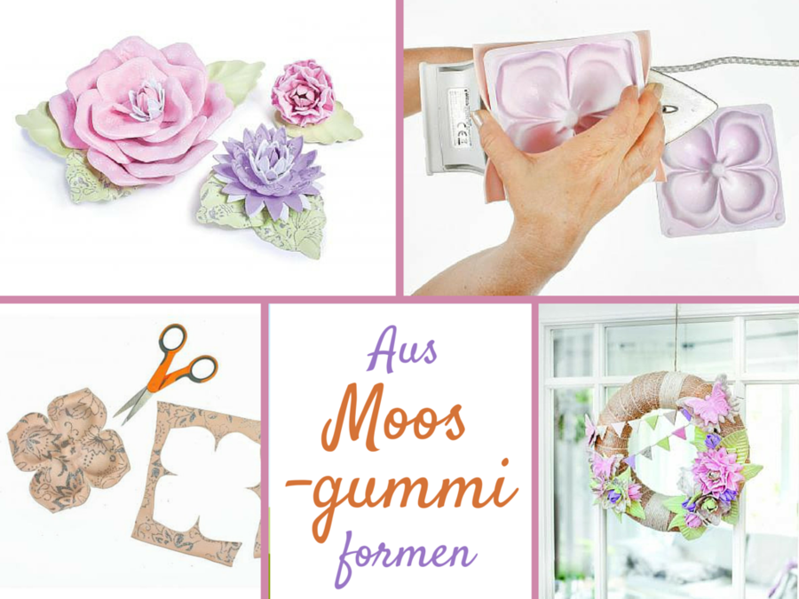 Moosgummi formen – die kreative Technik in 3D