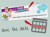 Kreativtage VBS Hausmesse und Lagerverkauf VBS 2015