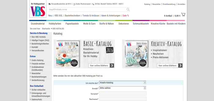 VBS Blätterkataloge 2 VBS Katalog online