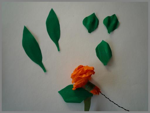 Papierblumen basteln