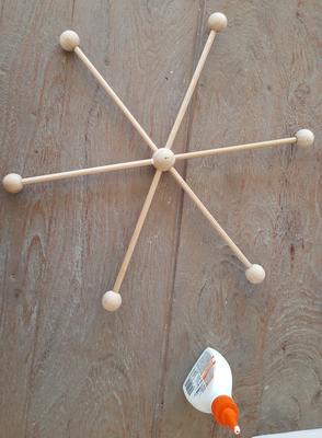 Mobile Bastelanleitung - Mobile-Kreuz1
