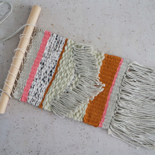 Wandteppich selber machen