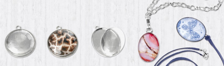 Cabochon-Anhänger individuell gestalten