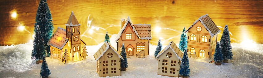 Dekoschnee & Weihnachtsfarbe