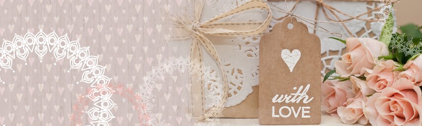 Bastelmaterial für Gastgeschenke & Hochzeitsgeschenke