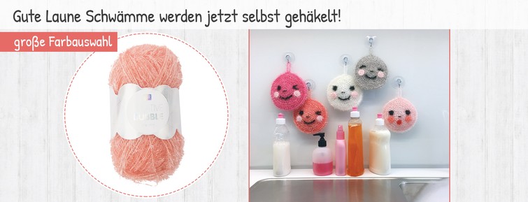 Creativ Bubble 5er Set wei/ß-rosa-pink-Melone-rot