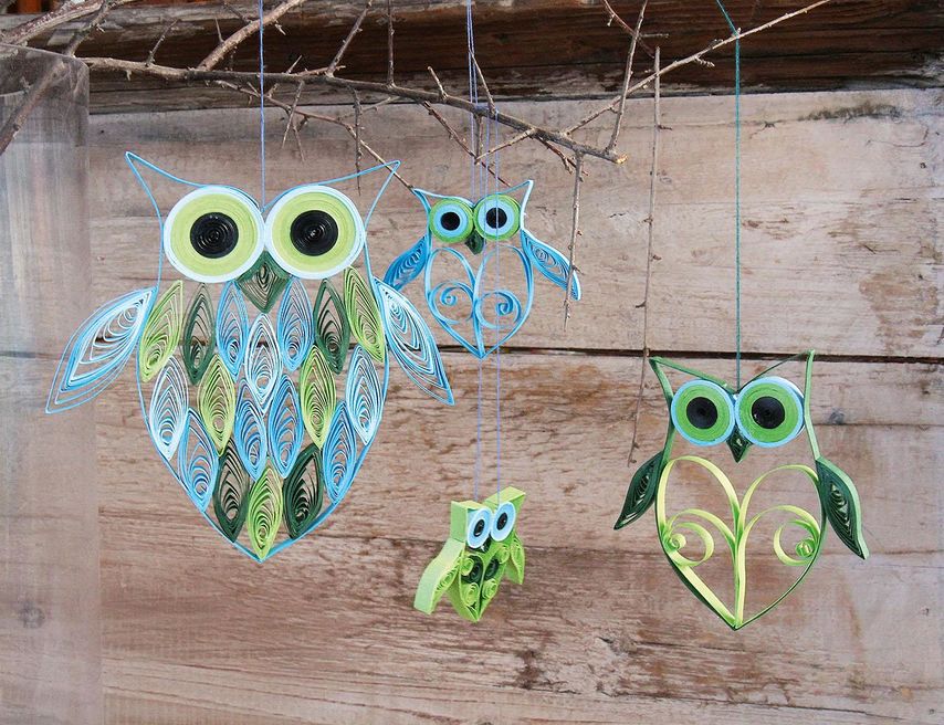 Quilling Eule Anleitung Kostenlos : Kostenlose Hakelanleitung Fur Eine Eule, Und schon geht es los!