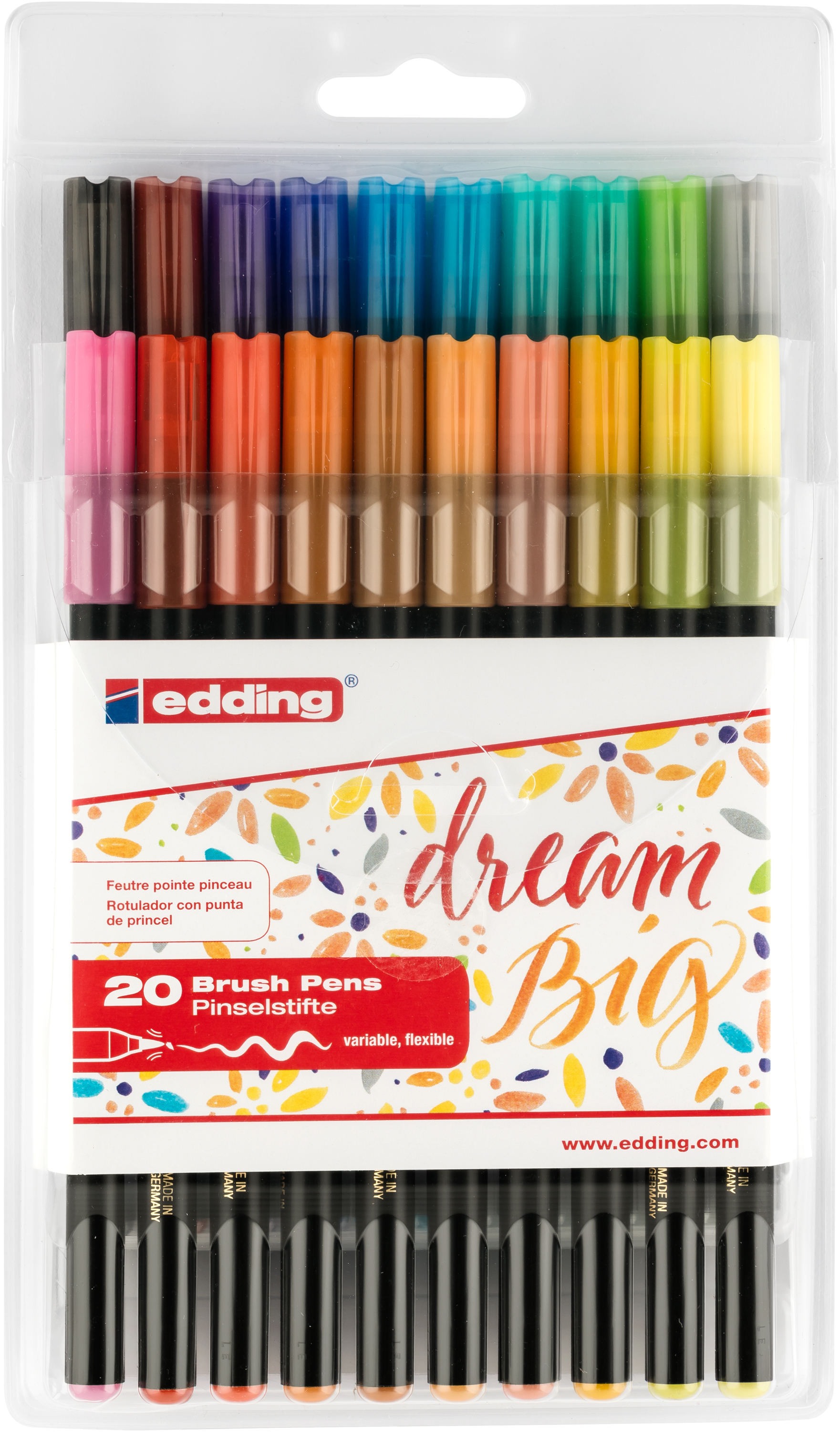 Edding 1340 Brush Lettering 20er Set Vbs Hobby Bastelshop By ludmila blum posted on 13.05.201715.09.2020 category die suche nach dem richtigem material und werkzeug für's handlettering kann zu einer wahren.