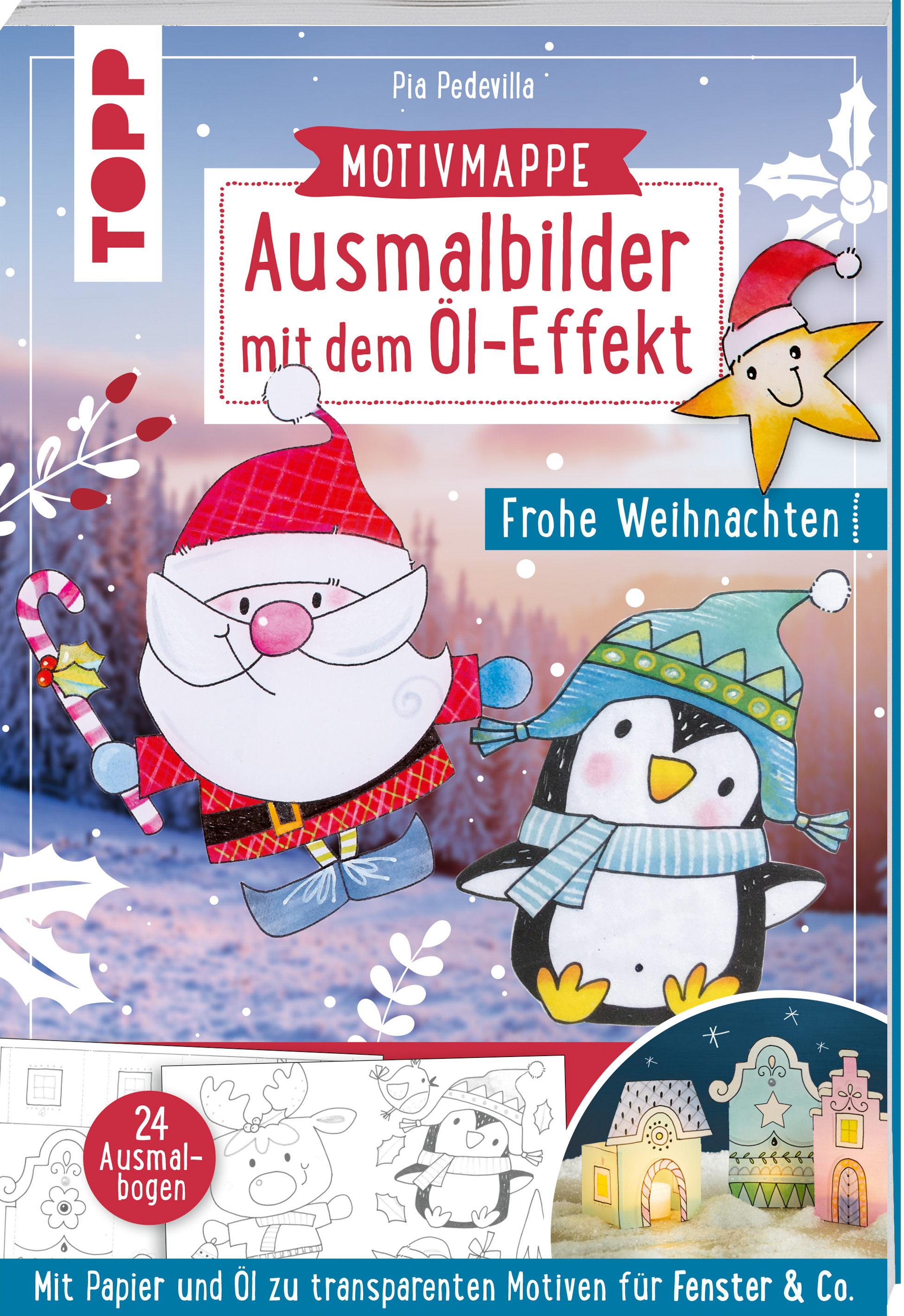 Buch "Ausmalbilder mit dem Öl-Effekt - Frohe Weihnachten" | VBS Hobby  Bastelshop