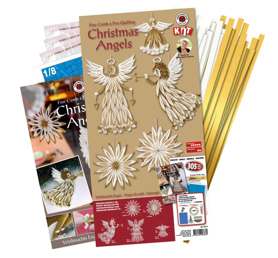 Karen Marie Quilling Set Weihnachts Engel Vbs Hobby Bastelshop