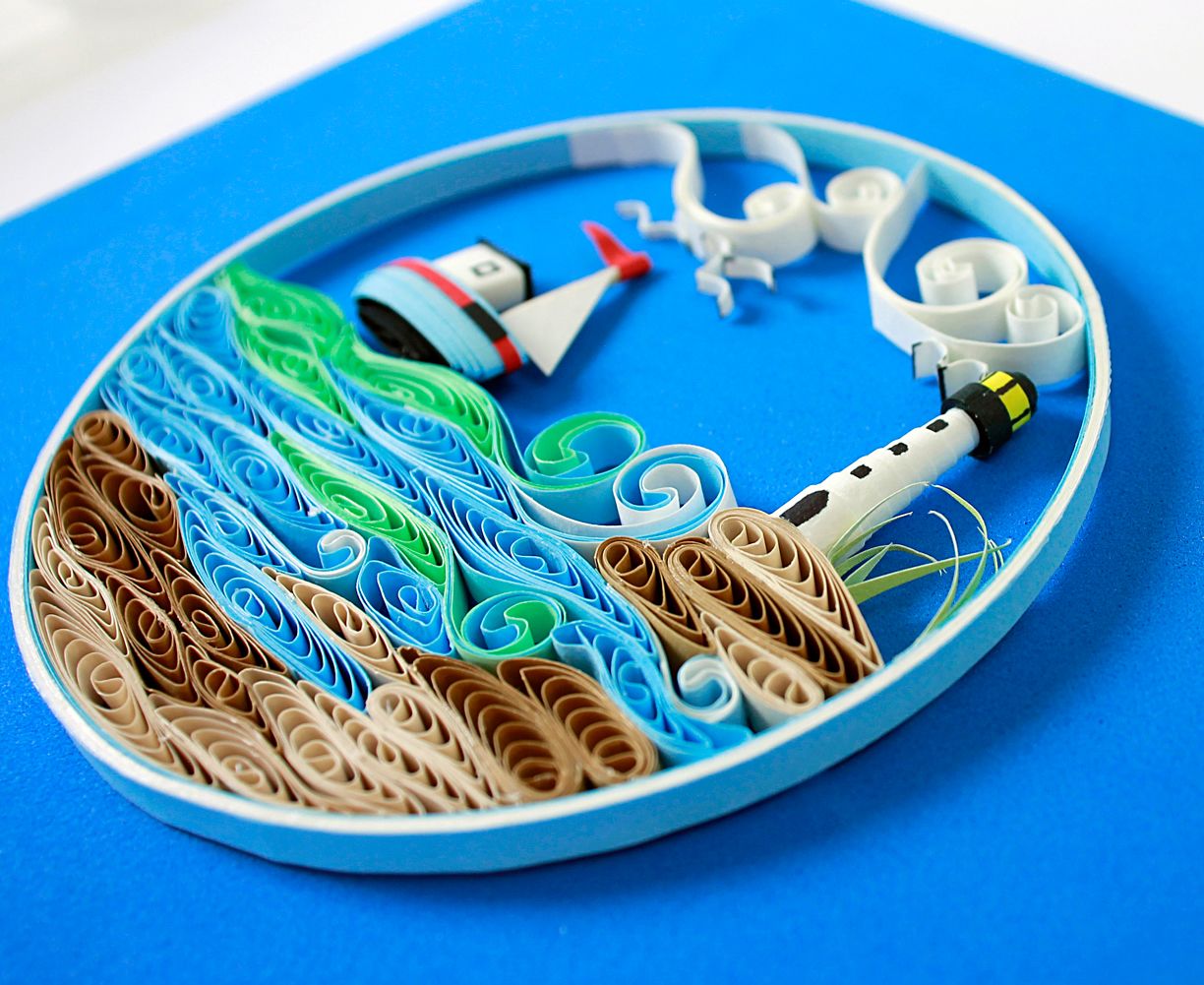 KarenMarie QuillingSet "Sea" VBS Hobby