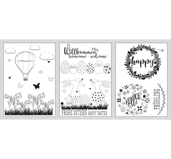 Fenster Malvorlagen Fruhling Ostern Inkl Kreide Marker Vbs Hobby Bastelshop