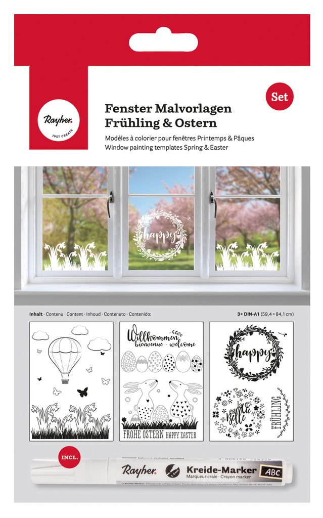 Malvorlage Fenster Kreide Weihnachten