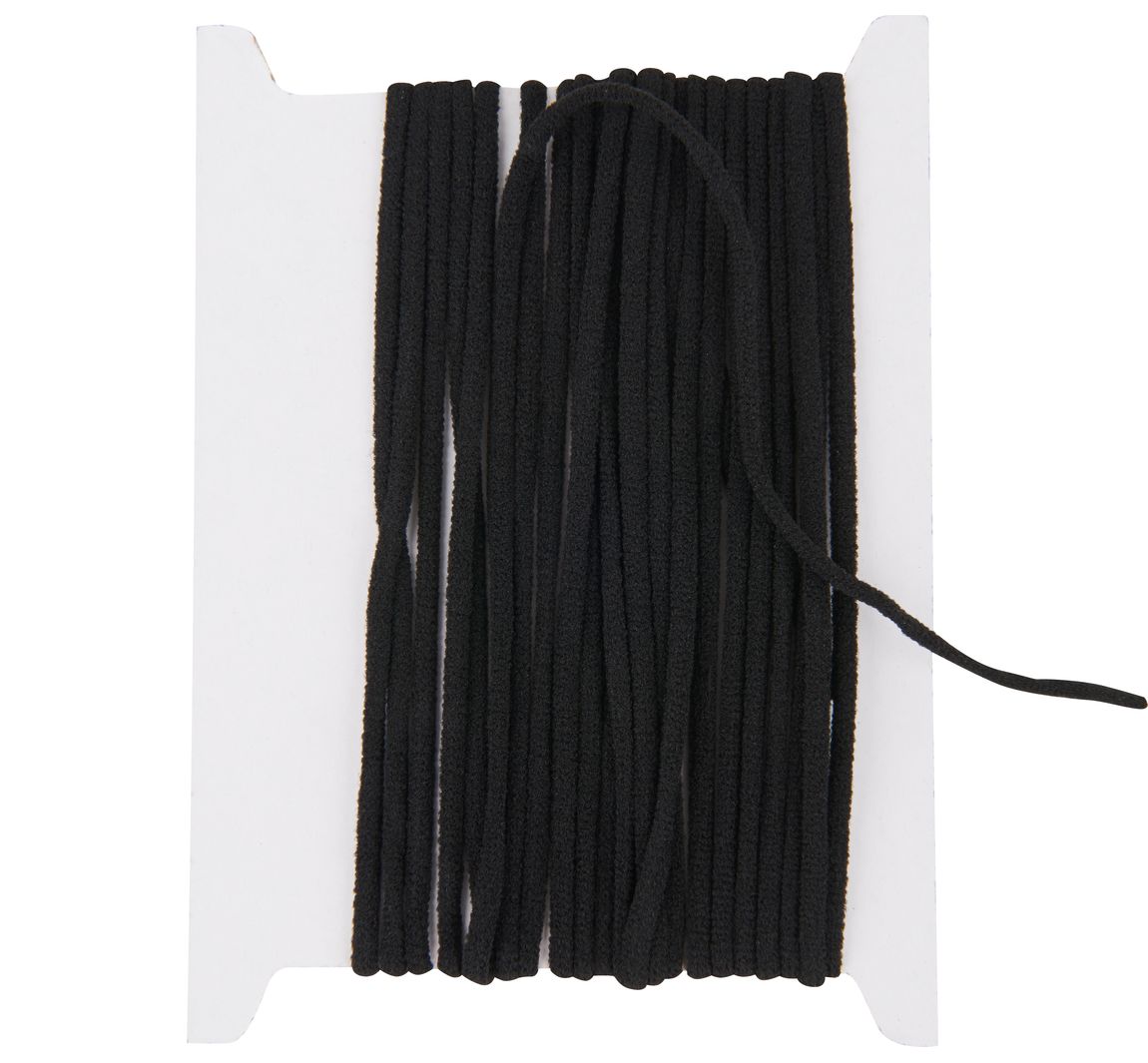 VBS Elastikband, 2,5 mm breit - Schwarz