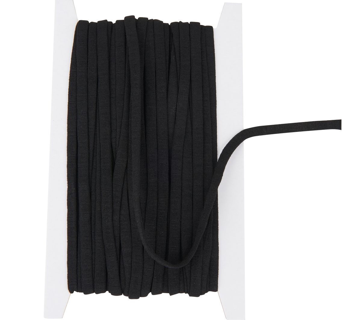 VBS Elastikband, 5,8 mm breit - Schwarz