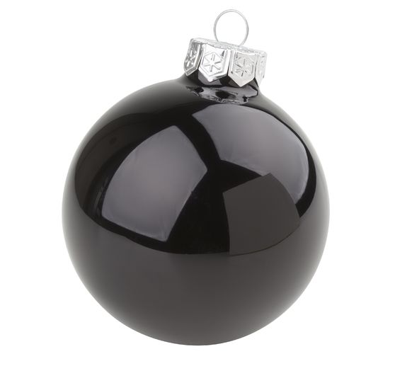 Weihnachtskugeln, Schwarz VBS Hobby
