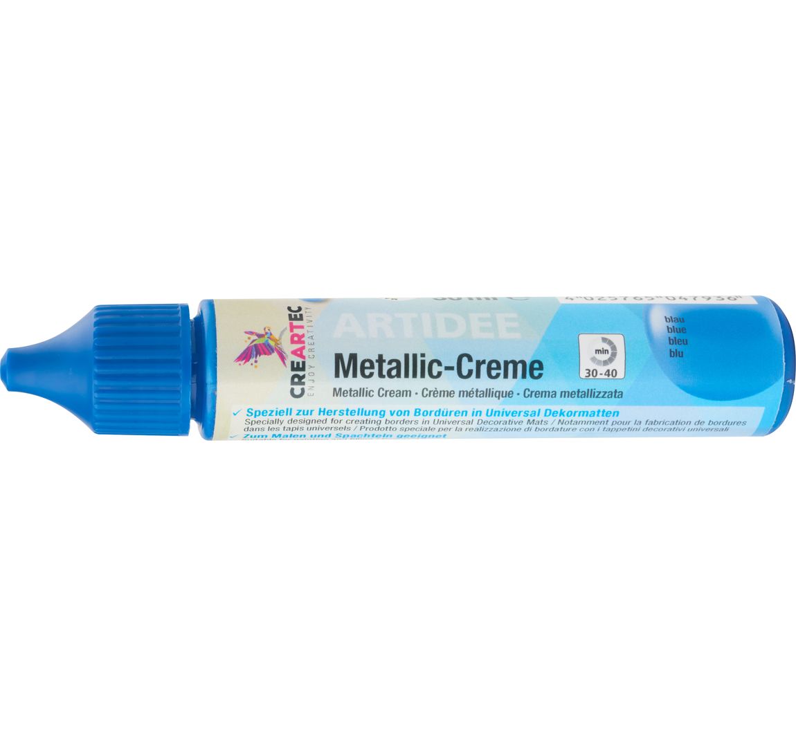 Metallic-Modelliercreme - Blau